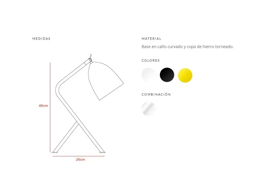 Lámpara de mesa Olivia Lámpara de mesa Olivia - Imagen 2