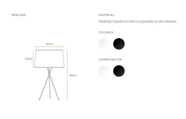 Lámpara de mesa Tryp - Imagen 2