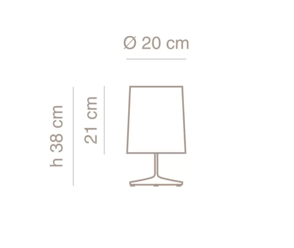 Lámpara de mesa Hihat chico - Imagen 2