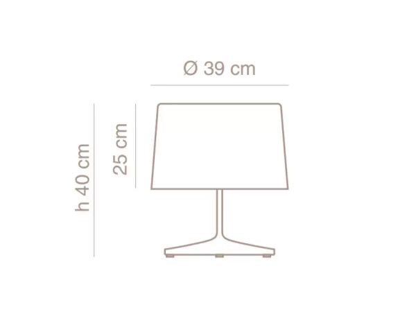 Lámpara de mesa Hihat Mediano - Imagen 4