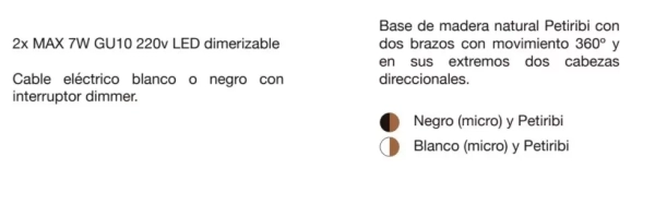 Lampara de pie T doble - Imagen 51