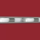El aplique Punto Cuádruple es un artefacto de aplicar fabricado en metal de estilo moderno de cuatro luces. Está disponible en color cromo o blanco.