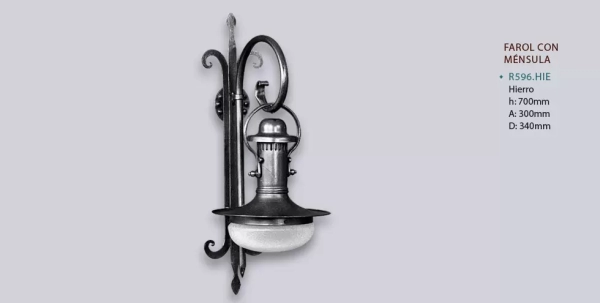 Aplique Farol Alumbrado - Imagen 2