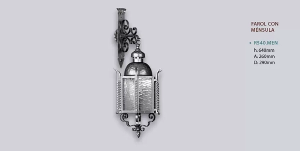 Aplique Farol Cúpula - Imagen 4