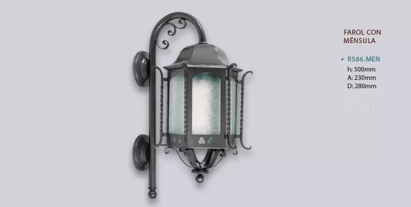 Aplique Farol Española con Ménsula - Imagen 4