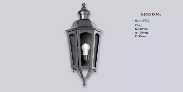 Aplique Farol Inglesa - Imagen 3