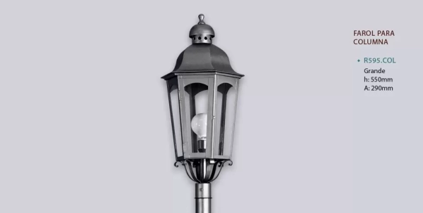 Farola Inglesa para Columna - Imagen 2