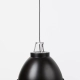 El lámpara Tom es una luminaria de estilo industrial disponible en color negro, beige, gris, amarillo y rojo.