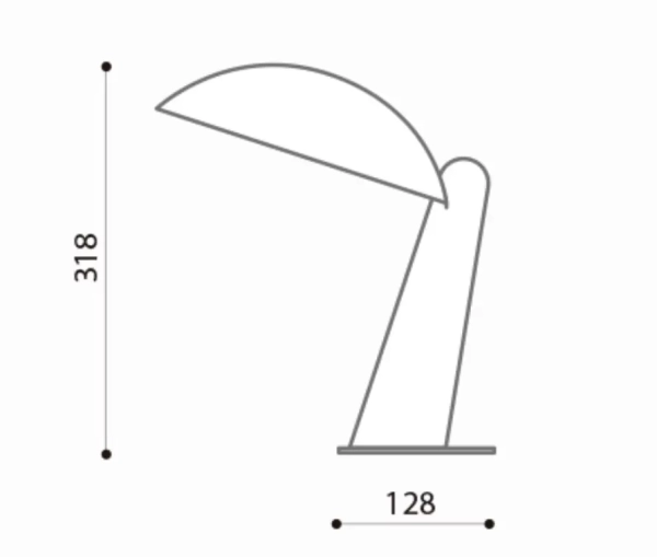 Lampara de mesa Madescu - Imagen 2
