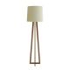 La lámpara de pie Cruz, es una lámpara fabricada en madera de estilo minimal, adaptable a todo tipo de ambiente por su toque sofisticado.