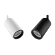 Eli es una luminaria fabricada en aluminio, la misma cuenta con aro antideslumbrante. Disponible en blanco, negro, plátil, cobre y bronce.