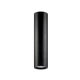 Plafón Eli sin base de aluminio, con aro antideslumbrante del mismo material, disponible en blanco, negro, plátil, cobre, bronce.