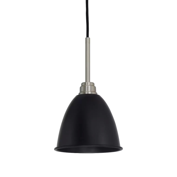 El Colgante Jefferson es un aplique que se encuentra disponible dos colores y tamaños: blanco o negro y small o large.