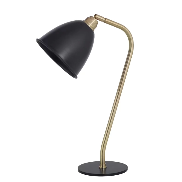 La lámpara de mesa Lake se adapta con facilidad a todo tipo de ambiente. Se encuentra disponible en color blanco o negro