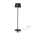 Lámpara de mesa Cinni XL. Luminaria de exterior con LED integrado y temperatura de luz intercambiable. Altura regulable y también luz RGB.