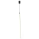 Colgante Stick V. Luminaria moderna vertical con LED integrado, disponible en 3 colores (aluminio, negro, blanco) y 3 tamaños (S, M y L).