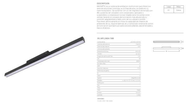Riel Magnetico Linea - Imagen 10
