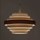 Colgante Siete Aros Madera