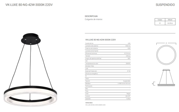 Colgante Luxe - Imagen 9
