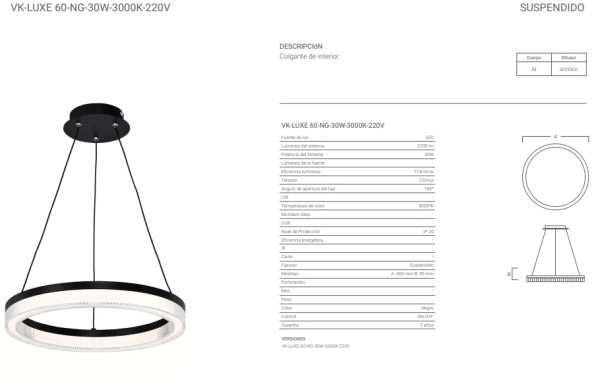Colgante Luxe - Imagen 8